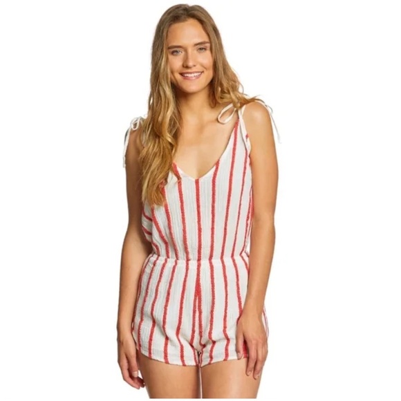 RIPCURL Shoreside Striped Romper Size Large NEW - Picture 12 of 13